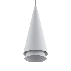 Lucande Naoh hengelampe, 1 lyskilde, hvit| Pendellamper