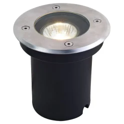 Lucande nedfelt lampe Ava, Ø 12 cm, rund, IP67, GU10| Nedfelt Utebelysning|Utespotter