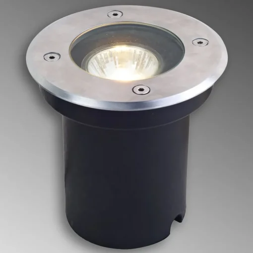 Lucande nedfelt lampe Ava, Ø 12 cm, rund, IP67, GU10| Nedfelt Utebelysning|Utespotter