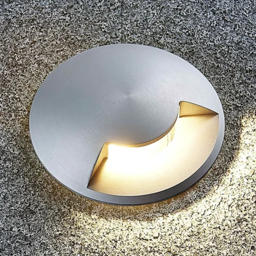 Lucande nedfelt lampe Milara, 1 lysutgang, GU10| Terrassebelysning|Nedfelt Utebelysning