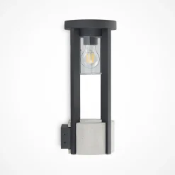 Lucande Overa utendørs vegglampe, E27| Terrassebelysning|Vegglamper Utendørs