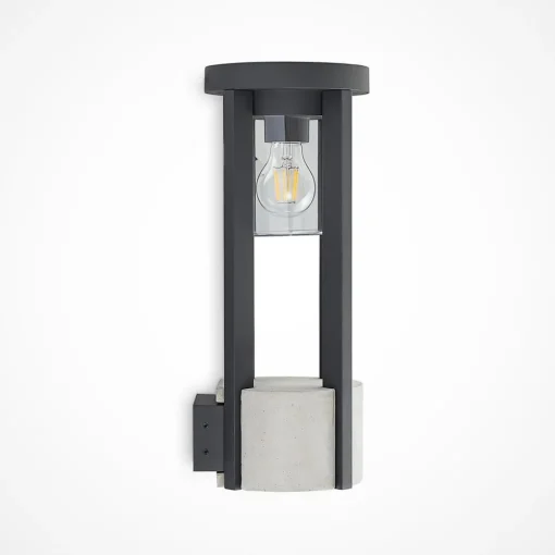 Lucande Overa utendørs vegglampe, E27| Terrassebelysning|Vegglamper Utendørs