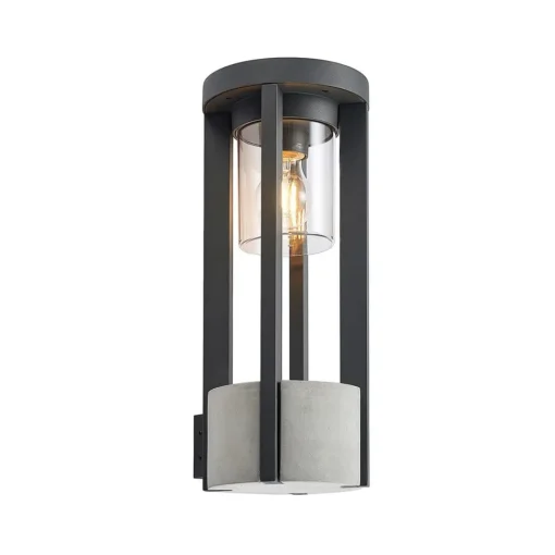 Lucande Overa utendørs vegglampe, E27| Terrassebelysning|Vegglamper Utendørs