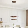 Lucande Smart LED-pendel Yonam, kaffe, 2-lys, Tuya Best