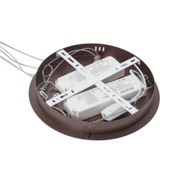 Lucande Smart LED-pendel Yonam, kaffe, 2-lys, Tuya Best