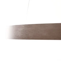 Lucande Smart LED-pendellampe Yonam, kaffe, 1-lys, Tuya Clearance