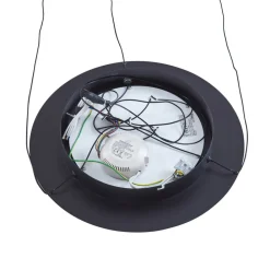 Lucande Smart LED-pendellampe Squillo svart Tuya RGBW CCT| Smarthus Belysning