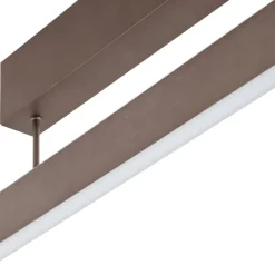 Lucande Smart LED-taklampe Mylosh, kaffe, CCT, Tuya| Smarthus Belysning