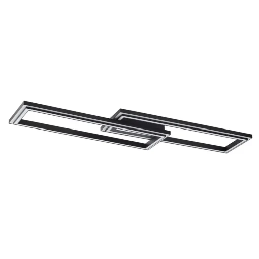 Lucande Smart LED-taklampe Tjado 115 cm svart RGB CCT Sale