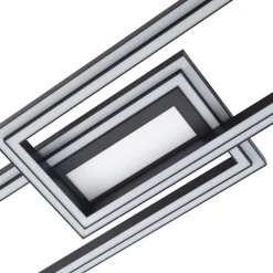 Lucande Smart LED-taklampe Tjado 115 cm svart RGB CCT Sale