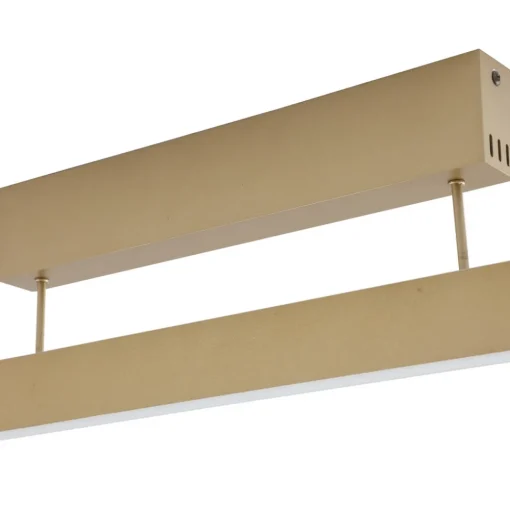 Lucande Smart LED-taklampe Mylosh, gull, CCT, Tuya Online