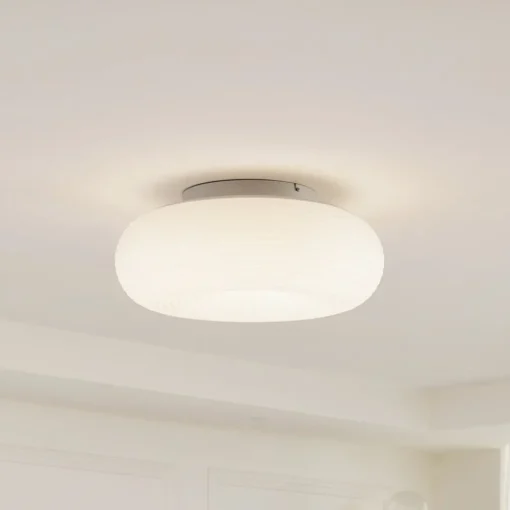 Lucande Smart LED-taklampe Bolti, hvit, RGBW, CCT, Tuya| Smarthus Belysning
