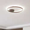 Lucande Smart LED-taklampe Moise, kaffe, CCT, Tuya Discount