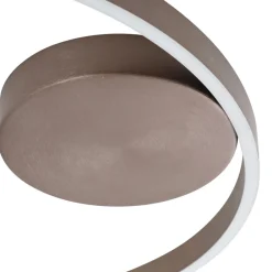 Lucande Smart LED-taklampe Moise, kaffe, CCT, Tuya Discount