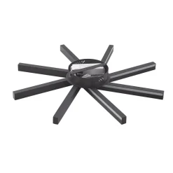 Lucande Smart LED-taklampe Tjado, Ø70 cm, svart, RGBW Sale