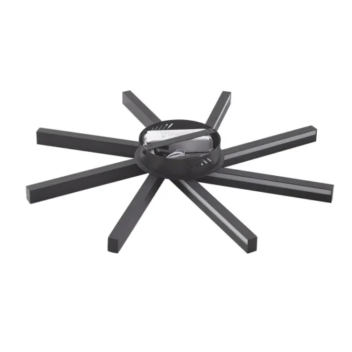 Lucande Smart LED-taklampe Tjado, Ø70 cm, svart, RGBW Sale
