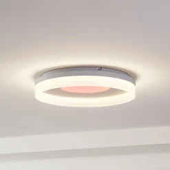 Lucande Smart LED-taklampe Squillo hvit Tuya RGBW CCT Sale