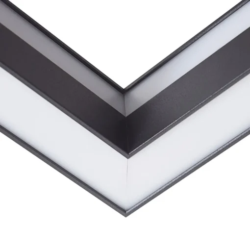 Lucande Smart LED-taklampe Tjado, 30 cm, svart, RGBW| Led-Innendørs