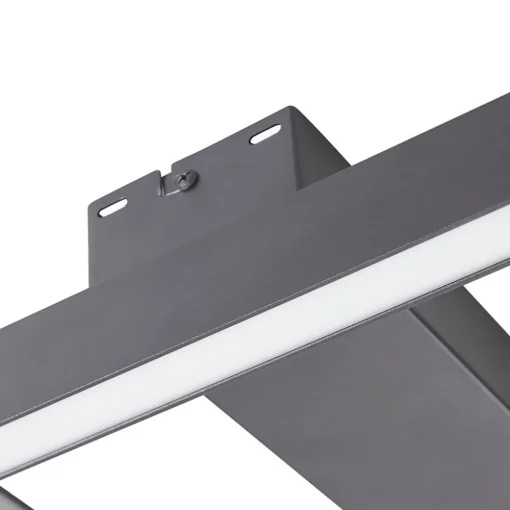 Lucande Smart LED-taklampe Tjado, 30 cm, svart, RGBW| Led-Innendørs