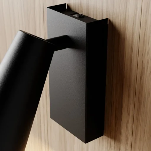 Lucande spotlight Angelina, svart/gull, metall, 1 lyskilde.| Spotter I Tak|Taklamper