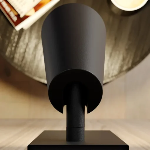 Lucande spotlight Angelina, svart/gull, metall, 1 lyskilde.| Spotter I Tak|Taklamper