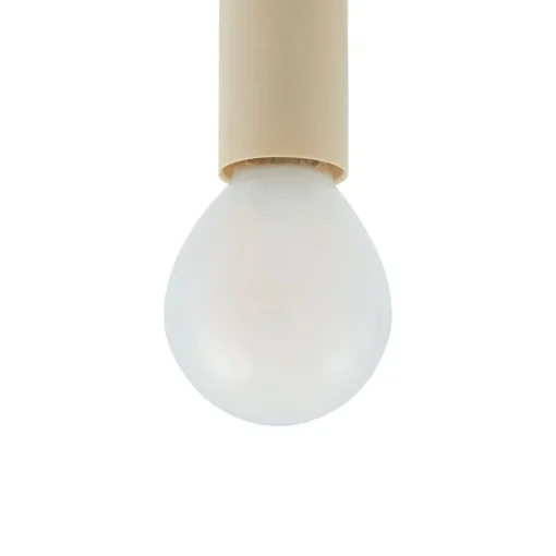 Lucande taklampe Bidolo, messingfarget, glass, 15 cm, IP44 Sale