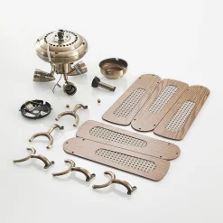 Lucande takvifte med lys Anariki, stille, messing Hot