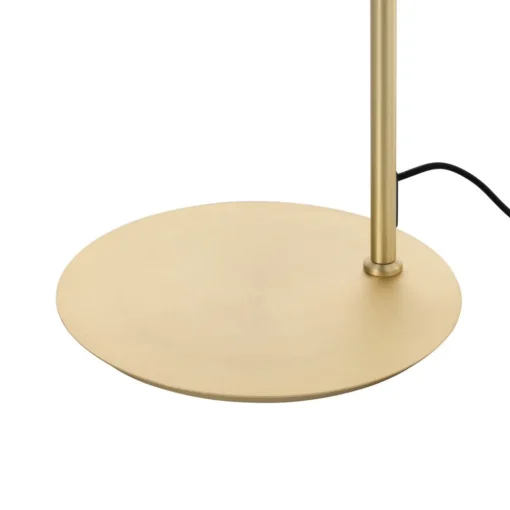 Lucande Taylan gulvlampe av jern, glasskjerm Outlet