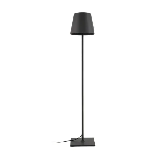 Lucande terrasselampe Andrei, grå, 150 cm høy, IP54, E27 Online