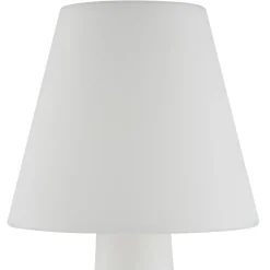 Lucande terrasselampe Gauri, hvit, høyde 148 cm, IP65| Terrassebelysning