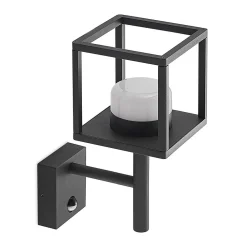 Lucande Timio utendørs vegglampe, uplight, sensor, GX53, IP44| Utebelysning Med Sensor|Utebelysning Med Sensor