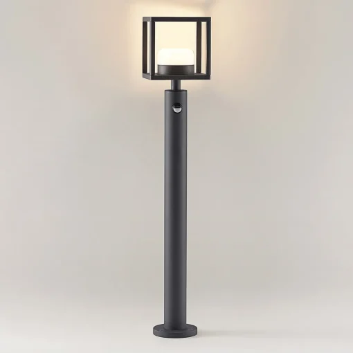 Lucande Timio veilampe, 85 cm, bevegelsessensor, GX53, IP44 Clearance