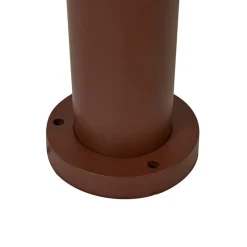 Lucande utelampe Alivaro, rustfarget, 220 cm, E27, IP65| Lyktestolper