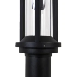 Lucande utelampe Alivaro, svart, 220 cm, E27, IP65 Discount