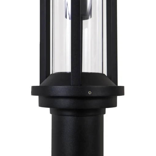Lucande utelampe Alivaro, svart, 220 cm, E27, IP65 Discount
