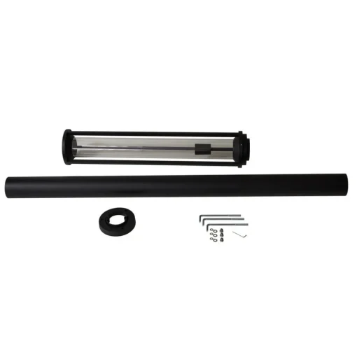 Lucande utelampe Alivaro, svart, 220 cm, E27, IP65 Discount