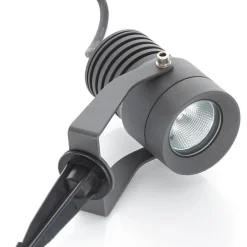 Lucande utendørs LED-spot Jon, jordspyd, justerbar, IP65| Led-Utendørs|Utespotter