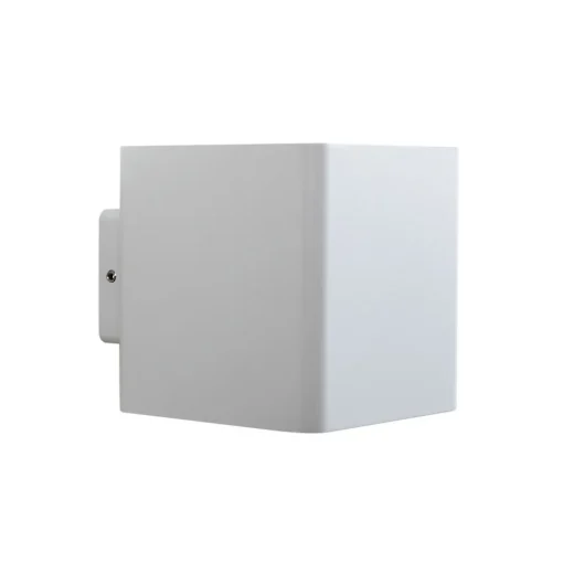 Lucande utendørs LED-vegglampe Aaron, hvit, IP54, opp/ned Discount