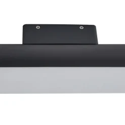Lucande utendørs LED-vegglampe Tuberia, antrasitt, metall, Ø 7cm| Led-Utendørs|Terrassebelysning