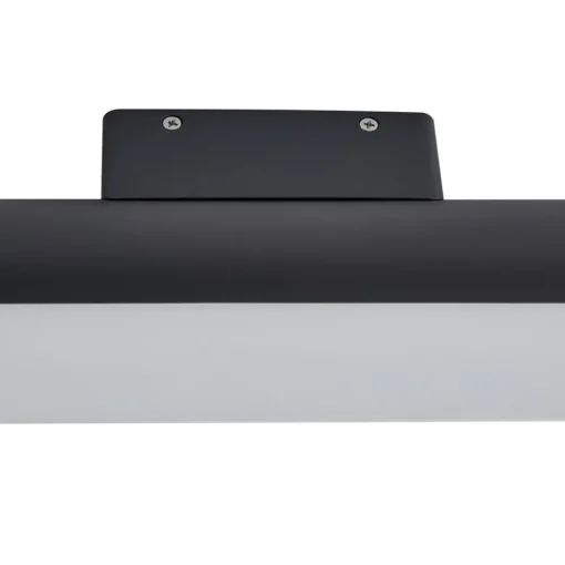 Lucande utendørs LED-vegglampe Tuberia, antrasitt, metall, Ø 7cm| Led-Utendørs|Terrassebelysning