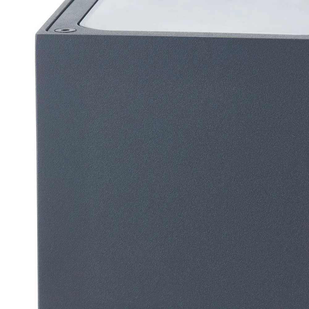 Lucande utendørs LED-vegglampe Merjem, 12 cm, opp/ned, IP54 Clearance