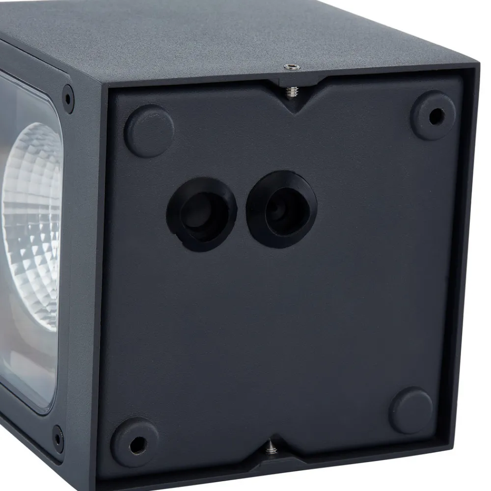 Lucande utendørs LED-vegglampe Merjem, 12 cm, opp/ned, IP54 Clearance