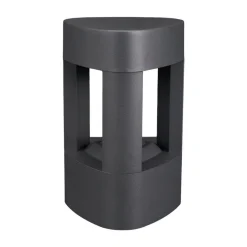 Lucande utendørs LED-vegglampe Pirron, trekantet, metall, IP54 Discount