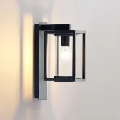 Lucande utendørs vegglampe Ferda, sett med 3 stk, antrasitt, IP44 New