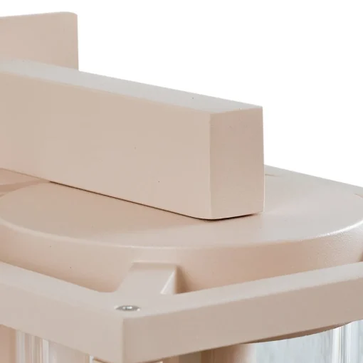 Lucande utendørs vegglampe Ferda, sensor, pendel, beige, IP44 Clearance