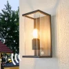 Lucande utendørs vegglampe Annalea, 29 cm, 1 lyskilde, IP54, sensor| Vegglamper Med Sensor|Utebelysning Med Sensor