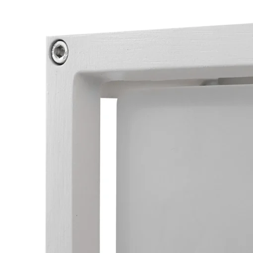Lucande utendørs vegglampe Aurelien, hvit, glass, 12,5 cm, IP54 New