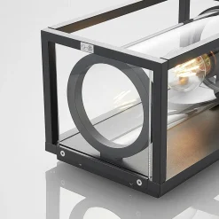 Lucande utendørs vegglampe Brienne, 30 cm, antrasitt, metall Outlet