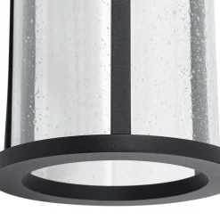 Lucande utendørs vegglampe Emmeline, bobler, aluminium, høyde 45 cm New