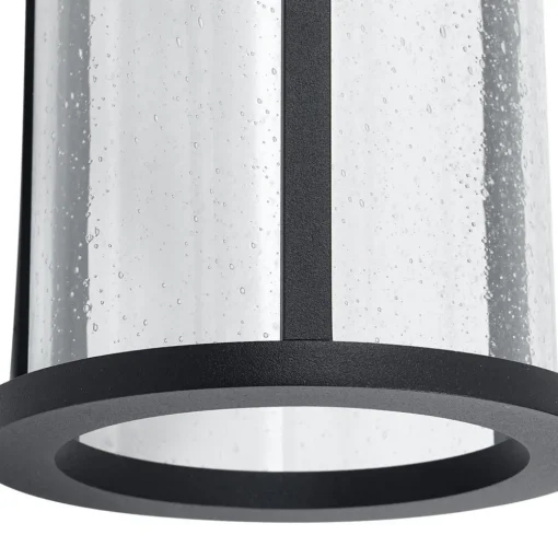 Lucande utendørs vegglampe Emmeline, bobler, aluminium, høyde 45 cm New